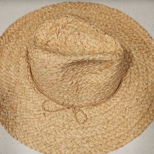 Morgan Taylor Natural Straw Hat